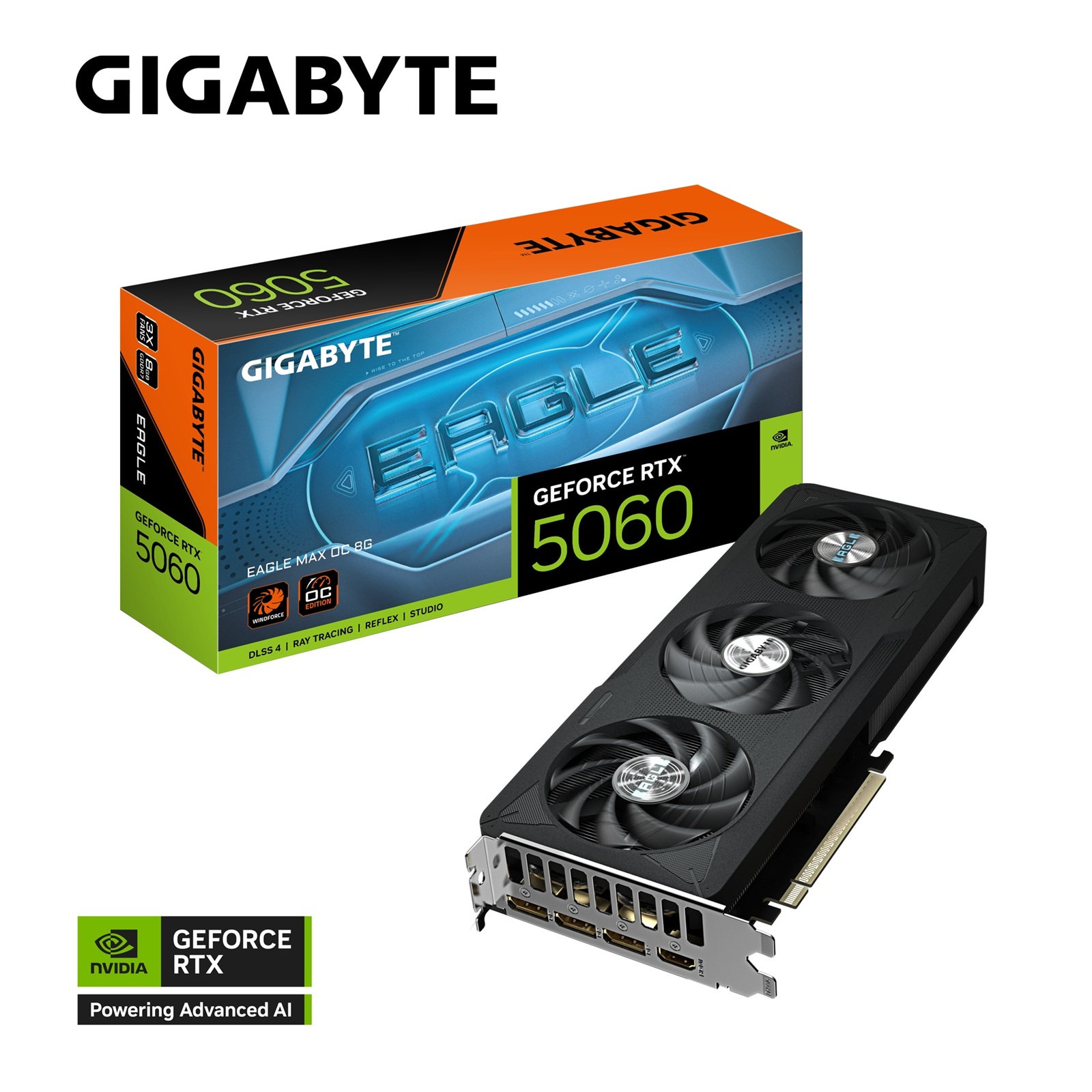 GIGABYTE GeForce RTX 5060 EAGLE MAX OC 8GB