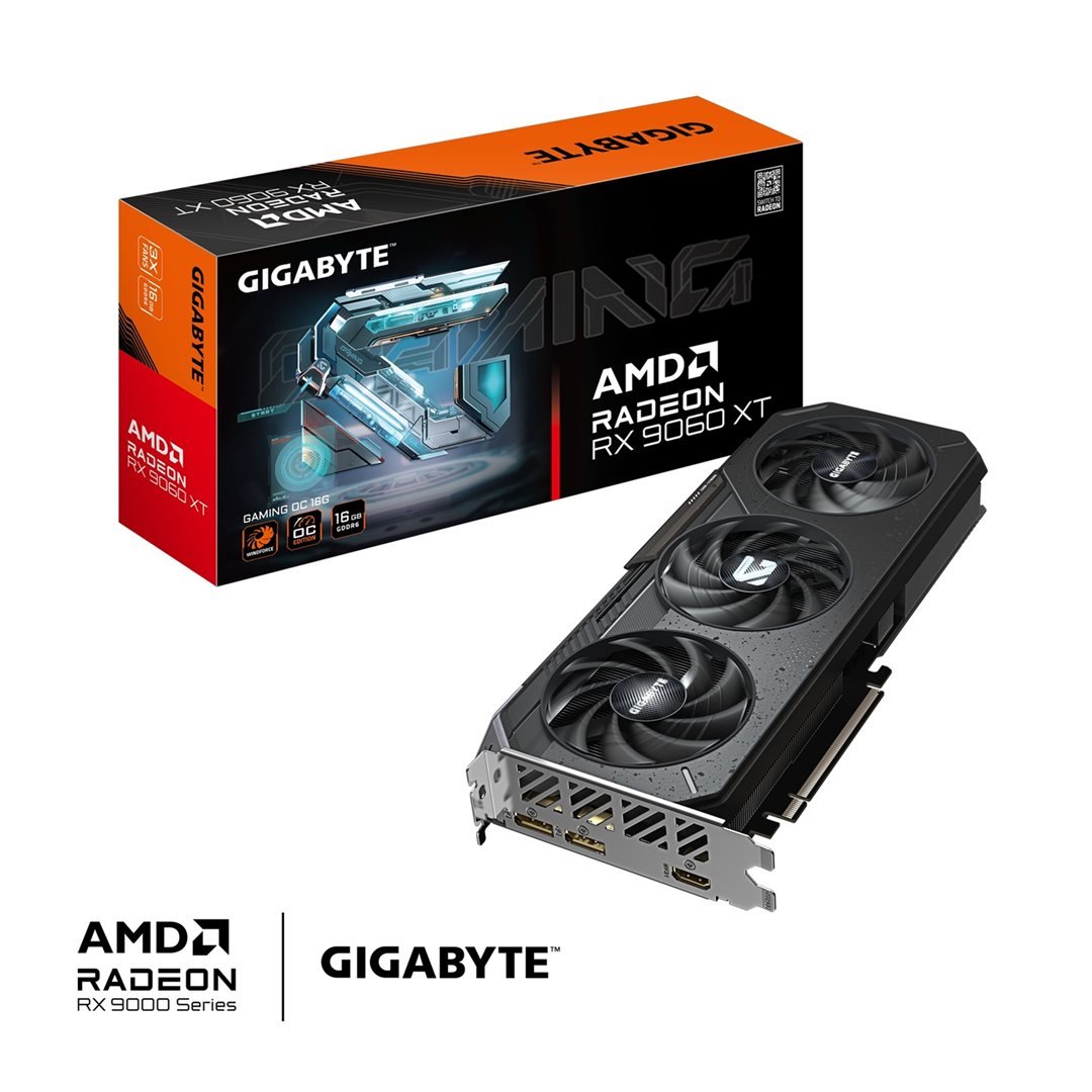 Gigabyte Radeon RX 9060 XT Gaming OC 16G