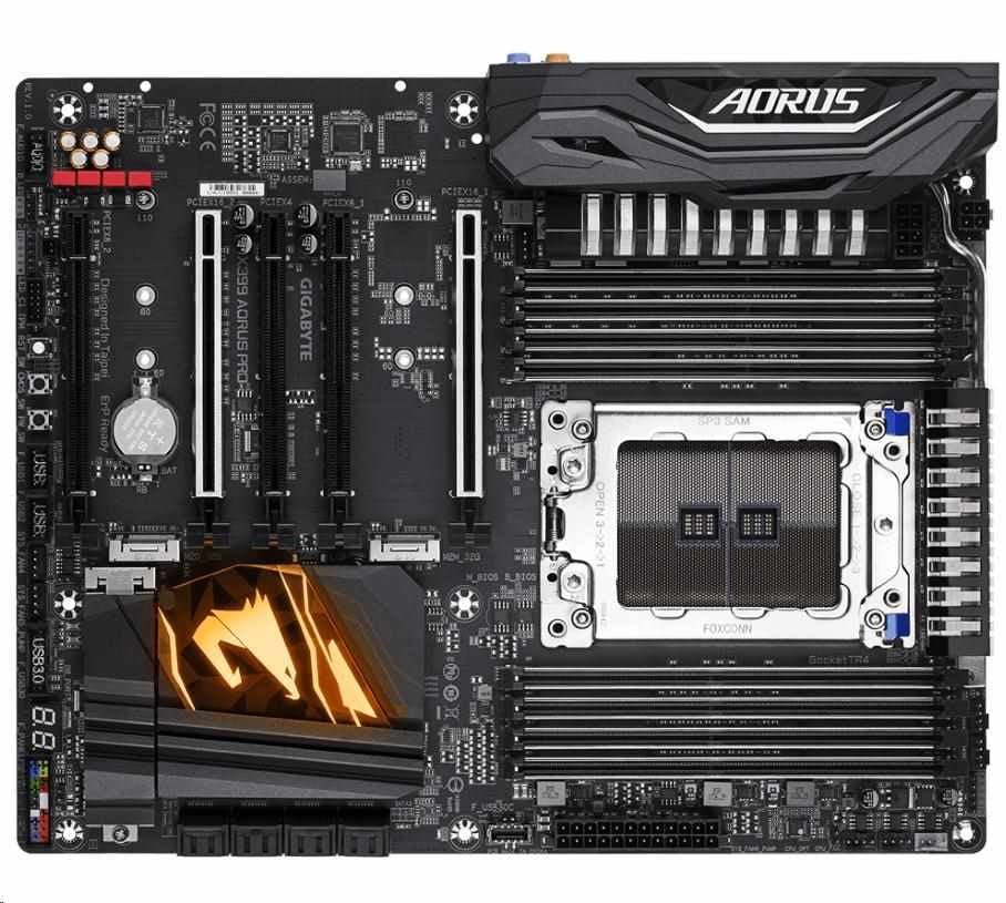 Gigabyte x399 aorus pro обзор