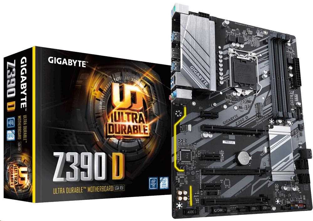 Gigabyte z390 d обзор