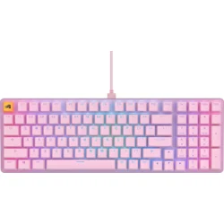 Glorious GMMK 2 Full-Size Gaming Keyboard - Fox Switche, ANSI Layout, Pink