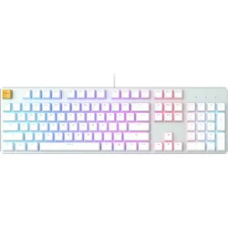 Glorious GMMK Full Size White Ice Edition, Gateron-Brown, US Layout, biela