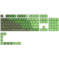 Glorious GPBT Keycaps - 114 PBT Keycaps, ANSI, US-Layout, Olive