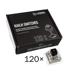 Glorious Kailh Box Black Switches, 120 ks