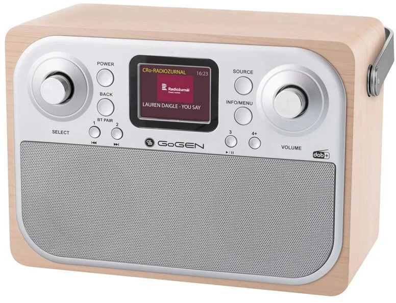 GoGEN DAB 700 BTCS, hnedé/strieborné GOGDAB700BTCS