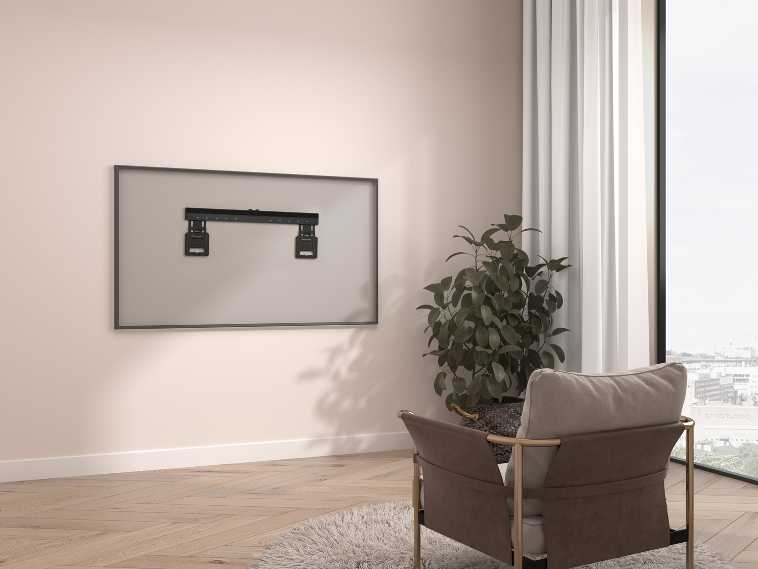 GoGEN Držák TV ultra slim XL pro úhlopříčky 37" až 86"