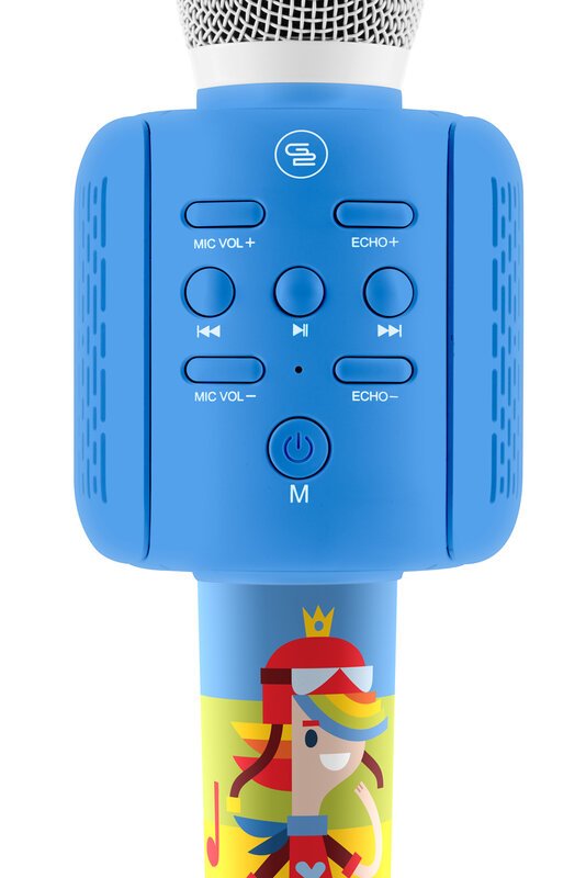 GoGEN Prenosný reproduktor GoGEN DÉČKO MIKROPHON, modrý