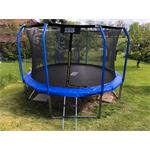 GoodJump 4UPVC Trampolína 400 cm s ochrannou sítí + žebřík
