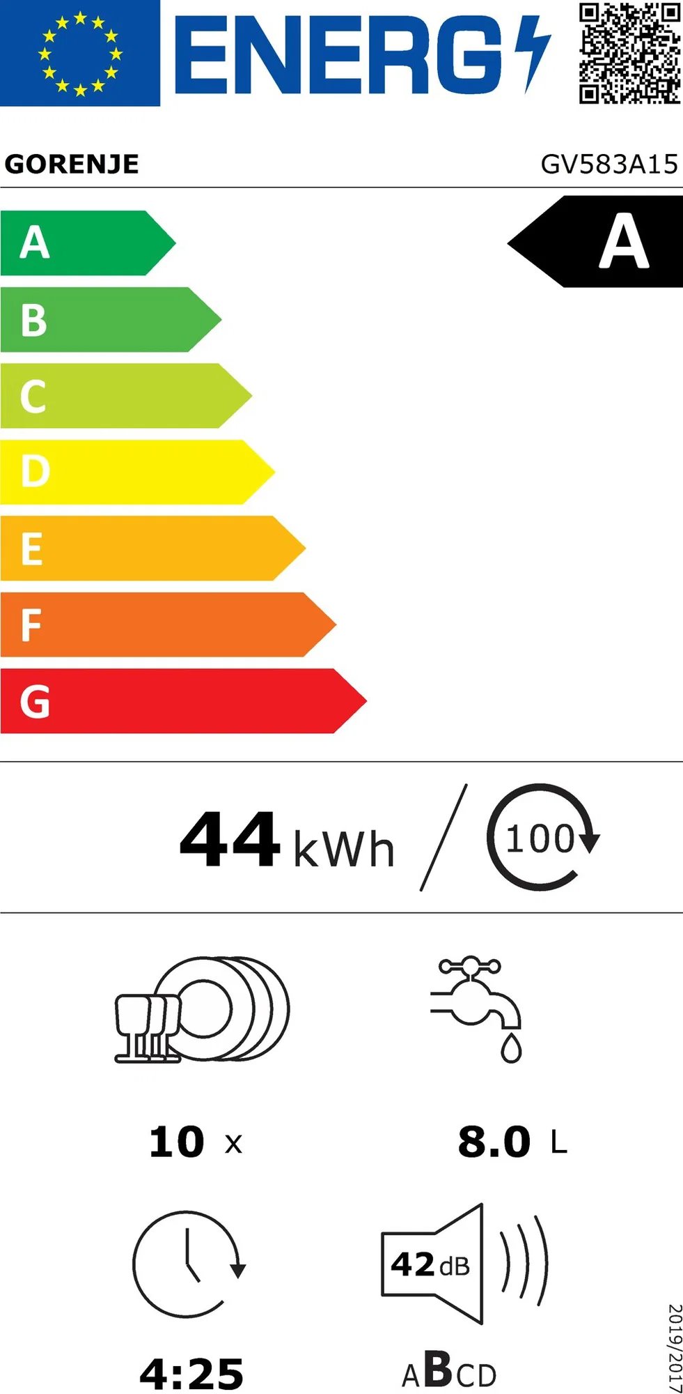 Gorenje GV583A15