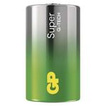 GP alkalické batérie SUPER D veľké mono (LR20) 2balenia