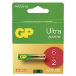 GP alkalické batérie ULTRA AAA (LR03) 8pack