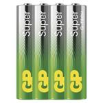 GP batérie Super Alkaline LR03 (AAA, mikropin), blister 4 ks