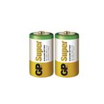 GP baterie Super Alkaline LR20 (D, velké mono) blister, 2 kusy