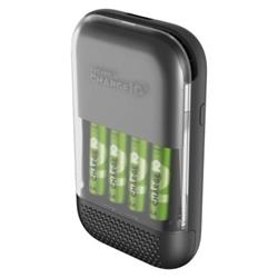 GP Charge 10 S491 4× AA ultra rýchla nabíjačka batérií