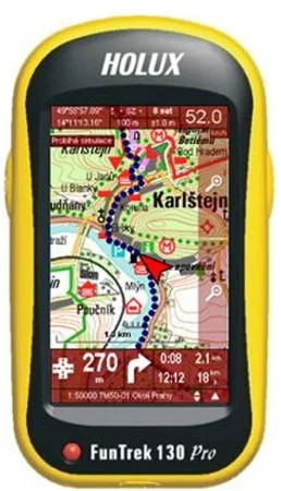 HOLUX Funtrek 130 Pro + TOPO CZ/SK (96110-10N) | TSBOHEMIA.CZ
