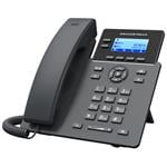 Grandstream GRP2602P/ telefón VoIP/ 2,21" podsvietený grafický displej/ 4x SIP/ 2x LAN/ PoE, GDMS