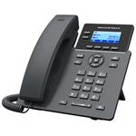 Grandstream GRP2602P/ VoIP telefon/ 2,21" podsvícený grafický display/ 4x SIP/ 2x LAN/ PoE, GDMS