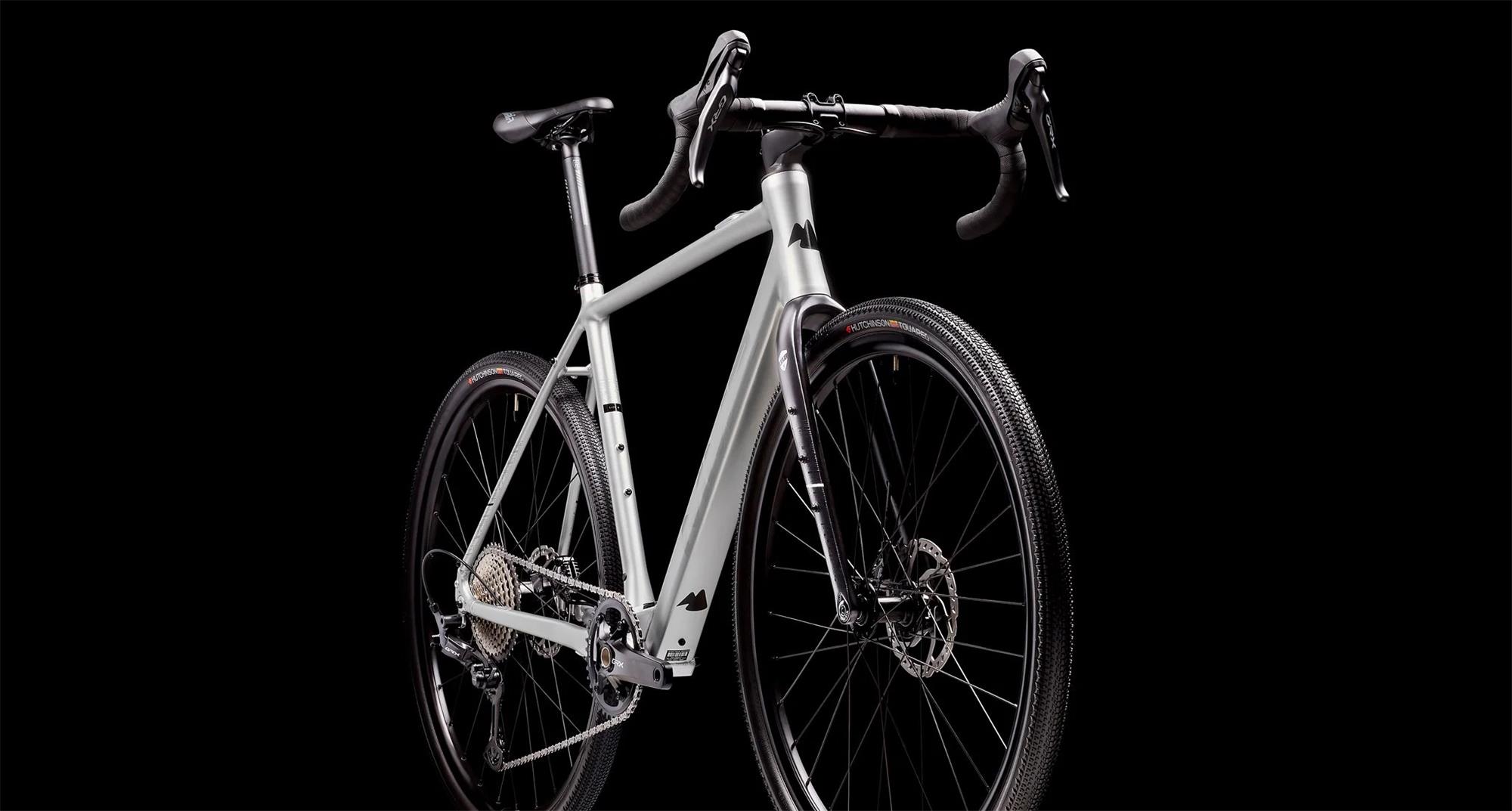 Gravel e-bike MMR X-BEAT 00 - Silver N Black - veľkosť XS / 2024