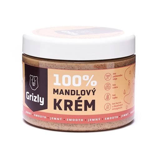 GRIZLY 100% jemné mandľové maslo 500 g