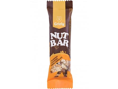 GRIZLY Ořechová tyčinka Nut bar polomáčená 40 g