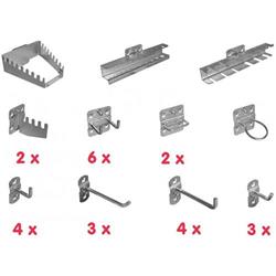 Güde Sada závěsných háků a držáků (40768)