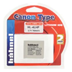 Hähnel HL-4LHP   Canon typ 3,7V 760mAh. Náhrada za Canon NB-4LHP