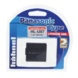 Hähnel HL-U07   Panasonic typ 7,2V 700mAh. Náhrada za Panasonic CGA/DU 07E