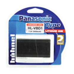 Hähnel HL-VBD1   Panasonic typ 7.2V 1850mAh. Náhrada za Panasonic VW-VBD1/CGR-B2