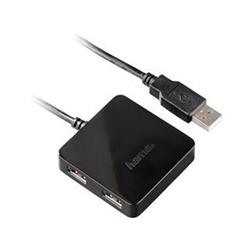 HAMA 4 Port USB 2.0 Hub černý (12131) - USB zařízení