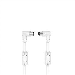 Hama anténní kabel 90 dB 10m, kolmé konektory