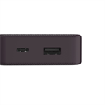 Hama Colour 10, powerbank 10000 mAh, 3 A, výstup: USB-C, USB-A, slivka