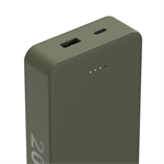Hama Colour 20, powerbank 20000 mAh, 3 A, výstup: USB-C, USB-A, zelená