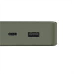 Hama Colour 20, powerbank 20000 mAh, 3 A, výstup: USB-C, USB-A, zelená