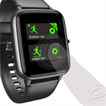Hama Fit Watch 5910, športové hodinky čierne, vodotesné, GPS, meranie tepu, krokomer atď.