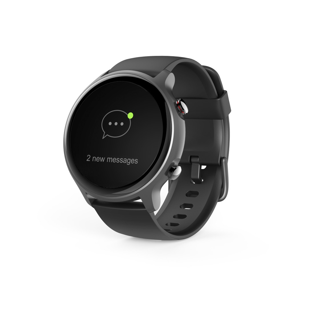 Hama Fit Watch 6910, športové hodinky, GPS, srdcový tep, oxymeter, kalórie, vodotesné, čierne