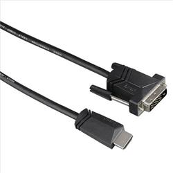 Hama kabel HDMI vidlice - DVI-D vidlice, 1,5 m (122130) - Kabely + redukce