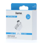Hama koaxiálny konektor IEC vidlica kolmá