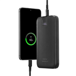 Hama PD 10 powerbank, 10000 mAh, 3 výstupy: 2x USB-C, 1x USB-A, LED displej, PD, Qualcomm
