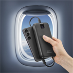Hama PD 20 powerbank, 20000 mAh, 3 výstupy: 2x USB-C, 1x USB-A, LED displej, PD, Qualcomm