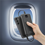 Hama PD 20 powerbank, 20000 mAh, 3 výstupy: 2x USB-C, 1x USB-A, LED displej, PD, Qualcomm