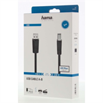Hama USB 2.0 kabel typ A-B, 5m