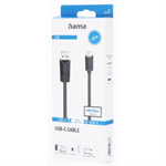 Hama USB-C 2.0 kábel typu A-C 1,5 m