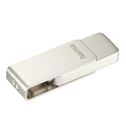 Hama USB flash disk Uni-C Rotate Pro, USB-C 3.1, 64 GB, 70 MB/s