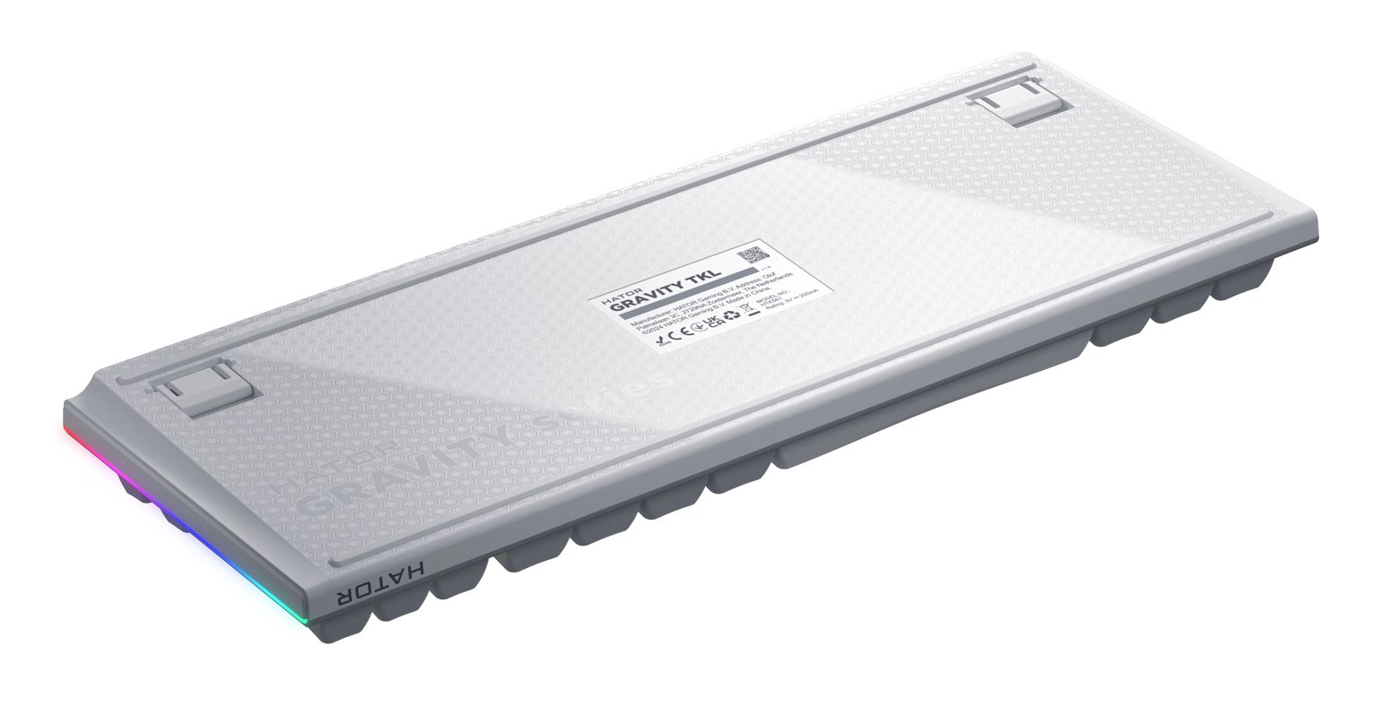 Hator Gravity TKL bílá