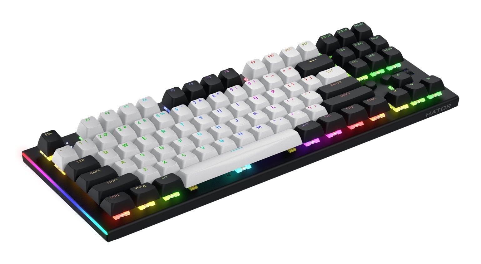Hator Gravity TKL drôtová klávesnica čierna