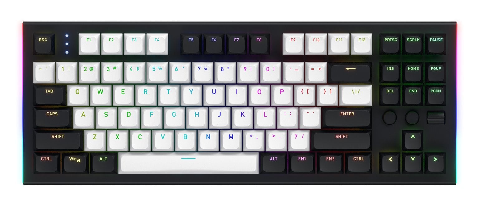 Hator Gravity TKL drôtová klávesnica čierna