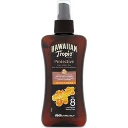Hawaiian Tropic Protective suchý opalovací olej ve spreji SPF 8 200ml