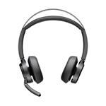 Headset HP Poly Voyager Focus 2 MS USB-C + adaptér USB-C/A + nabíjací stojan (9T9J6AA)