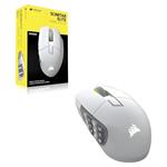Herná myš Corsair Scimitar Elite Wireless SE, biela