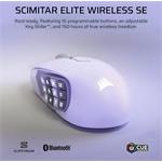 Herná myš Corsair Scimitar Elite Wireless SE, biela